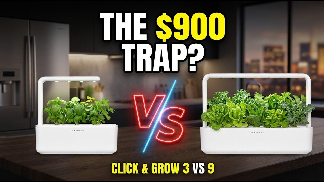 Click & Grow Smart Garden 3 vs 9: A Brutal 2-Year Teardown (The $900 Trap?)