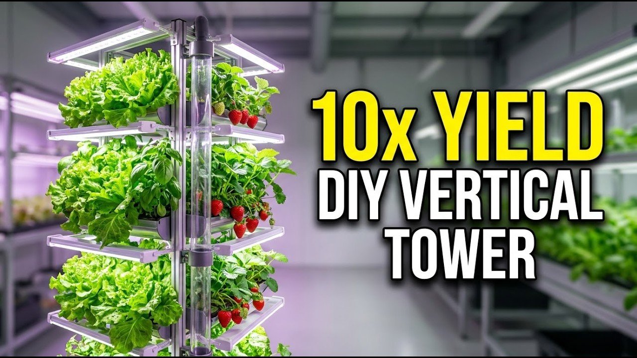 Vertical Farming Towers Explained | Indoor Garden Guide [2026]