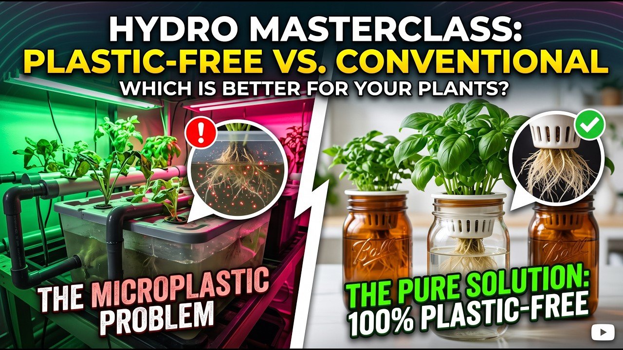 The Microplastic Threat Nobody in Hydroponics is Talking About ⚠️