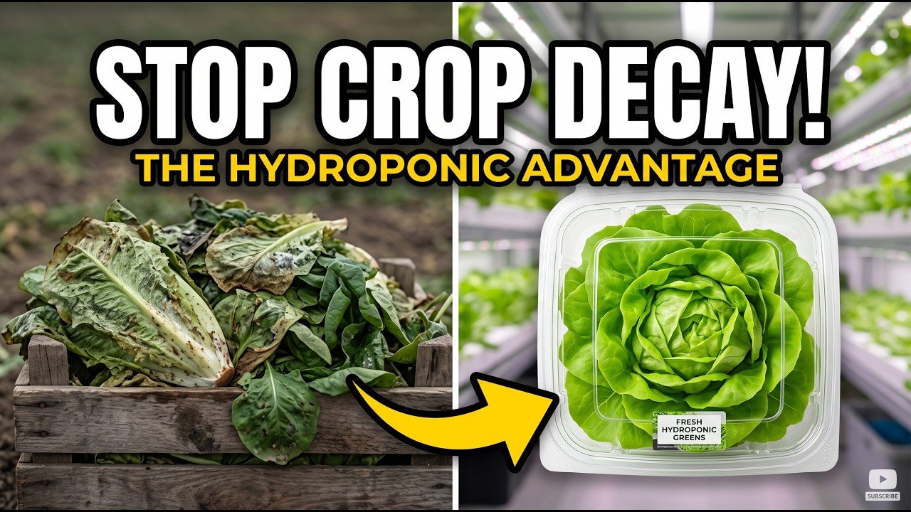 The Post-Harvest Blueprint to Stop Hydroponic Crop Decay 🥬🛡️