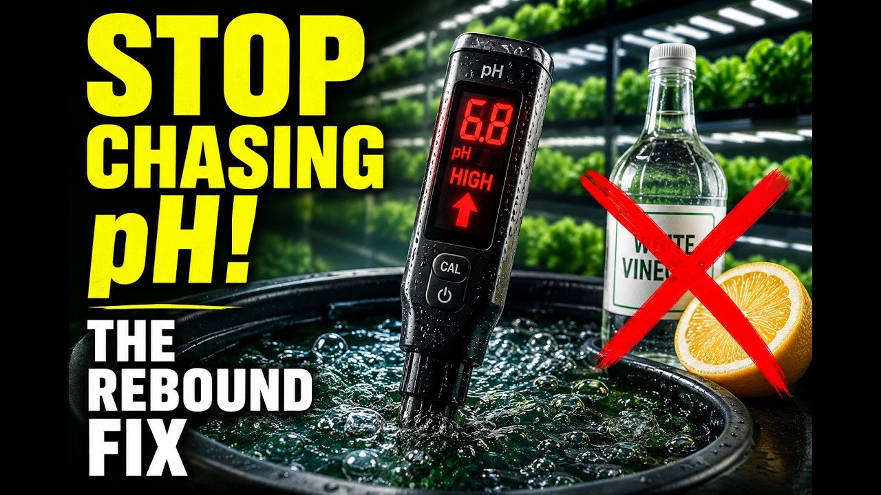 Stop Chasing pH: Fix Hydroponic pH Drift