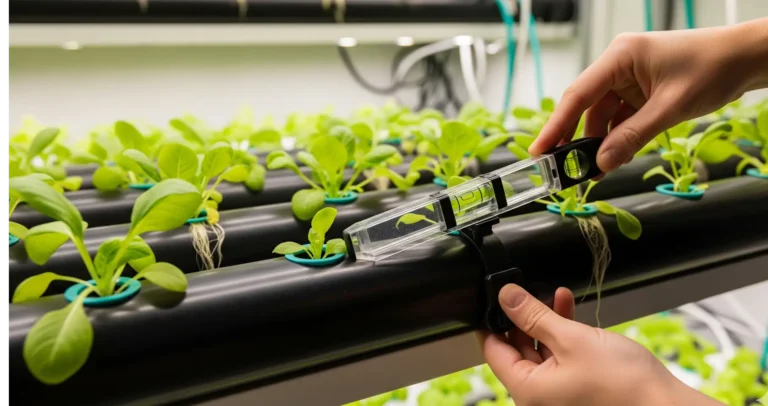 NFT Hydroponic System for Beginners: Prevent Floods with the Right Slope, Flow & Root Care