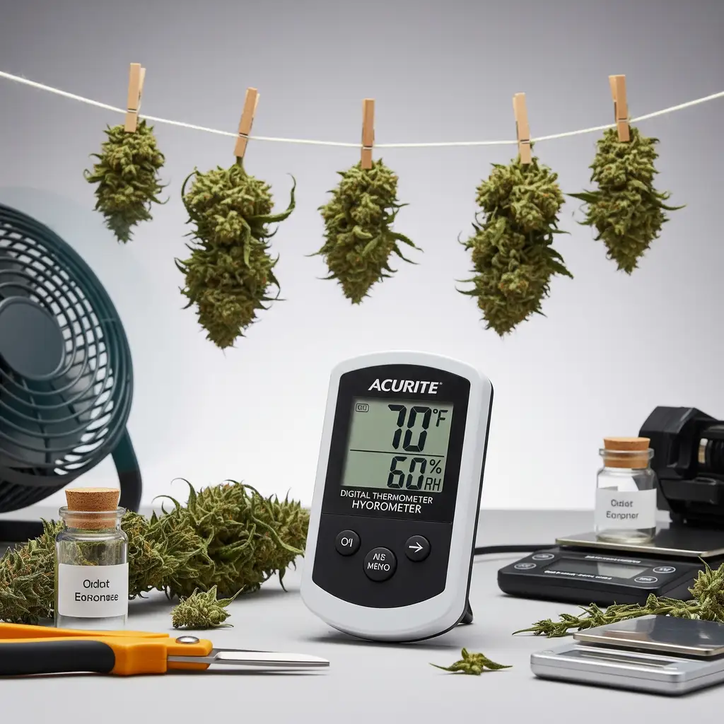 No-BS Hydroponic Cannabis Gear Guide: What Actually Works 8 Acurite Digital Thermometer and Hygrometer for hydroponic cannabis drying and curing | Post-harvest gear guide