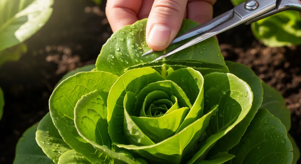 Hydroponic Lettuce & Spinach: Grow Crisp Greens in 30 Days 3 A close-up shot of healthy white roots from a hydroponic lettuce plant contrasted with roots showing signs of root slime in a lettuce raft system.