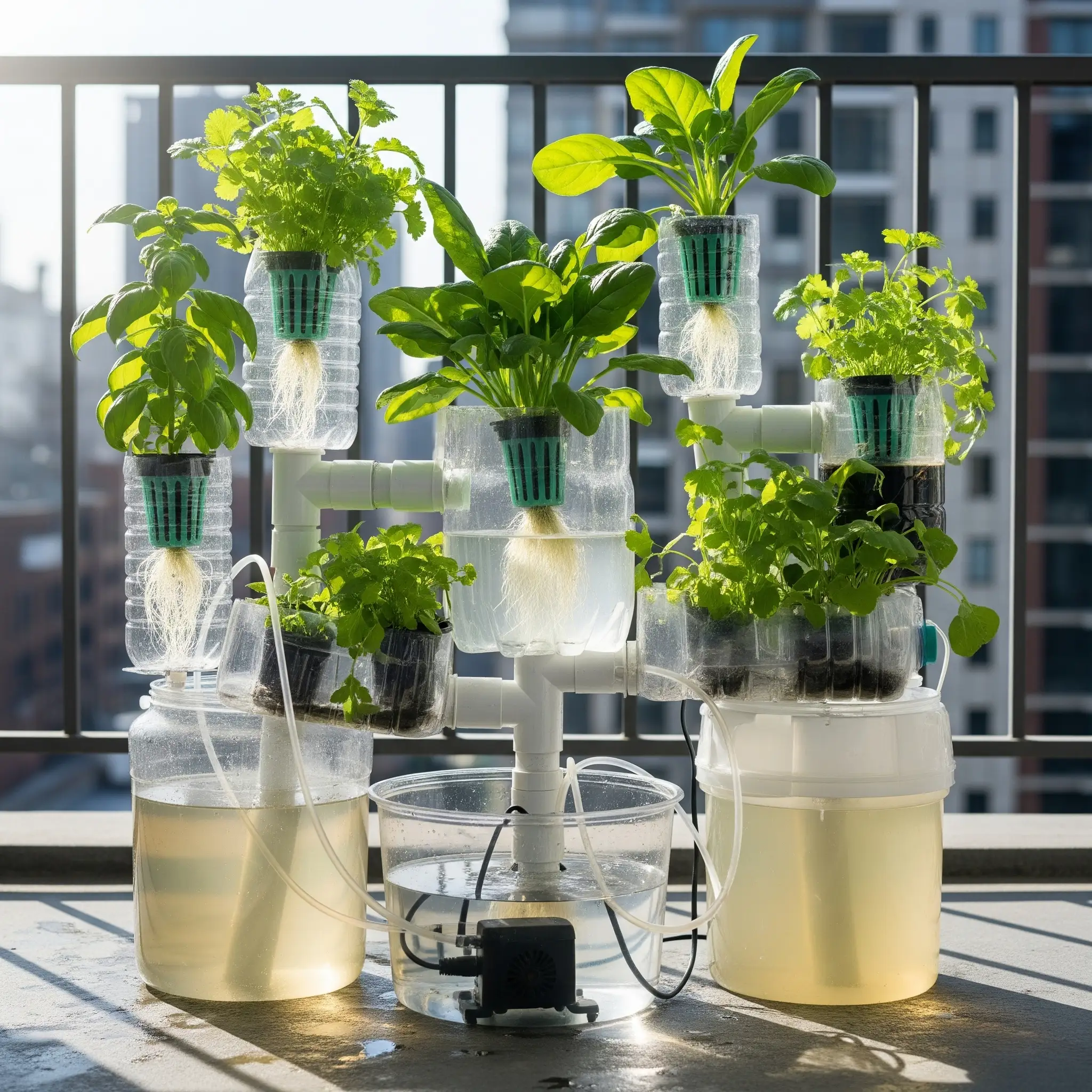 DIY Hydroponics Setup