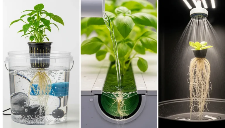 DWC vs NFT vs Aeroponics: The Ultimate Hydroponic Showdown (Yield, Cost & Risk)