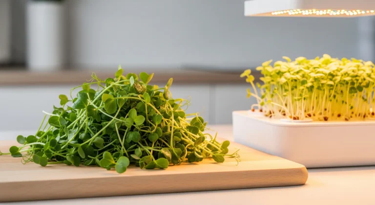 Hydroponic Microgreens: Gourmet Flavors in 10 Days Flat