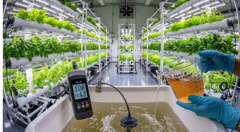 Hydroponic Nutrient Schedule: Hit EC/PPM Targets in 5 Steps