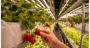 A comprehensive guide to growing hydroponic fruit like strawberries and tomatoes for superior flavor.
