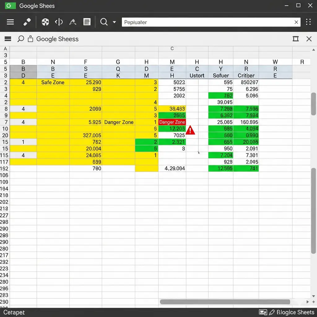 Hydroponic Nutrient Calculator: Free EC/PPM Template & Pro Mixing Guide 3 A screenshot of a hydroponic nutrient calculator spreadsheet template showing different nutrient levels for each stage of plant growth.