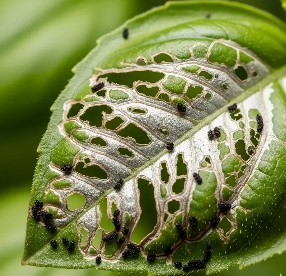 Indoor Hydroponic IPM: Slay Pests Before They Breed (Visual ID + Action Plan) 2 Root aphid infestation on hydroponic cannabis roots | Blue-green aphids clustered with honeydew