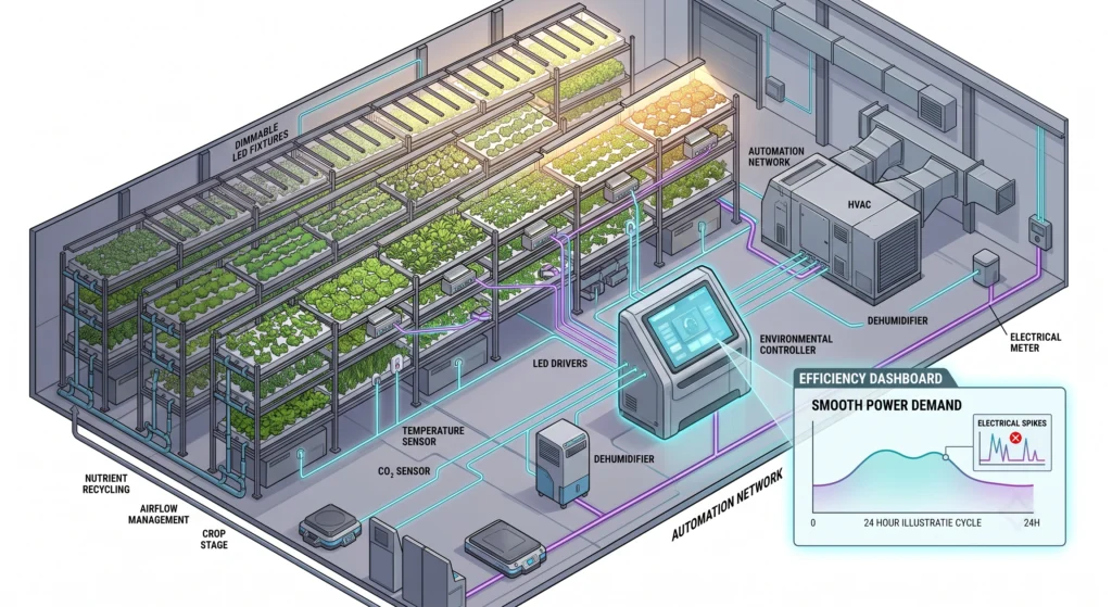 Commercial LED Controller and Environmental Automation