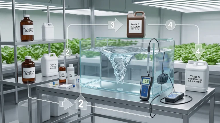 Stop the Cloudiness: Managing Calcium Nitrate Potassium Silicate Hydroponics