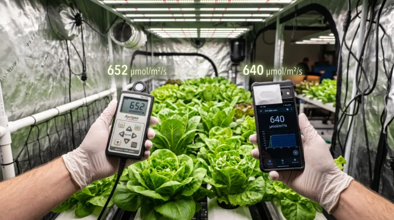 PAR Meters vs Smartphone Apps: Accuracy Compared