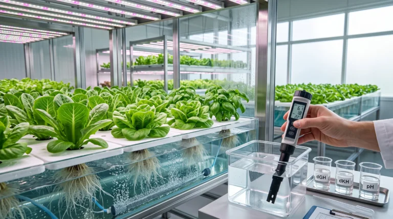 Water Hardness in Hydroponics: dGH, dKH & pH Buffering