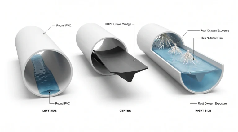 Turn PVC Pipe Into a Real NFT Channel: The Crown Wedge Method