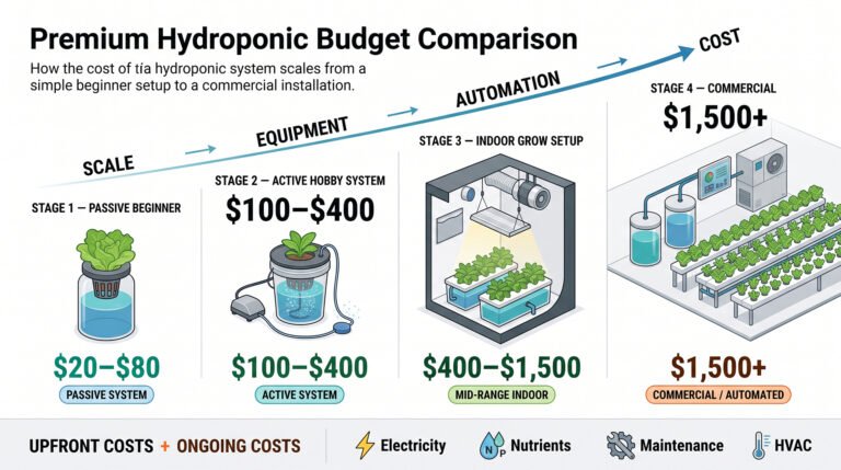 How Much Does a Hydroponic System Cost? Budget Breakdowns for Every Setup