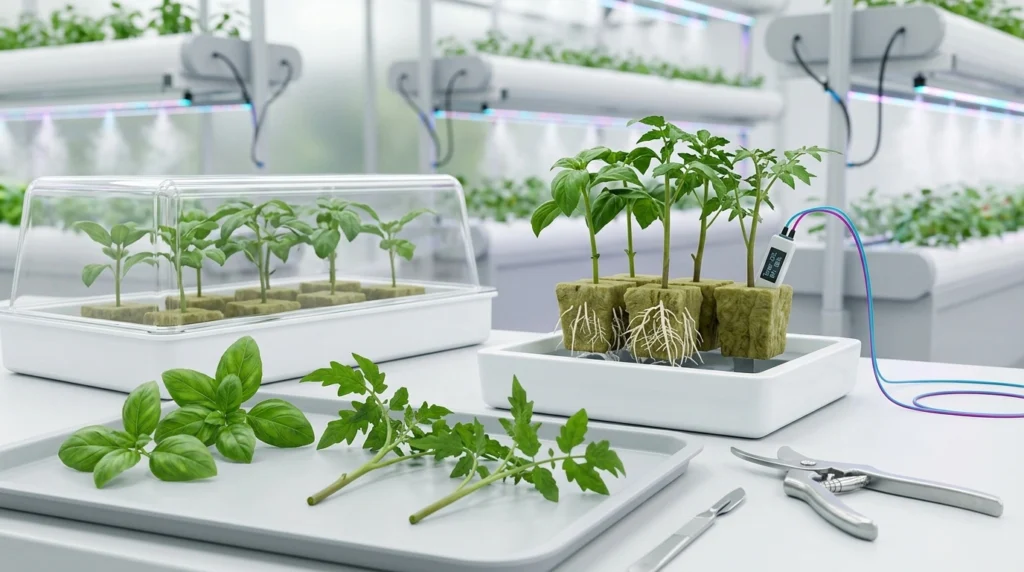 Cloning in Hydroponics: The Engineer’s Guide to Vegetative Propagation