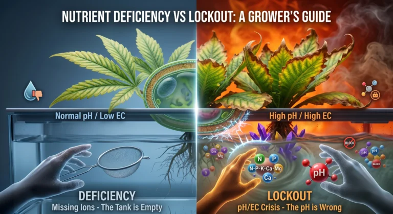 Nutrient Lockout vs Deficiency in Hydroponics: Diagnosis and Recovery Protocol