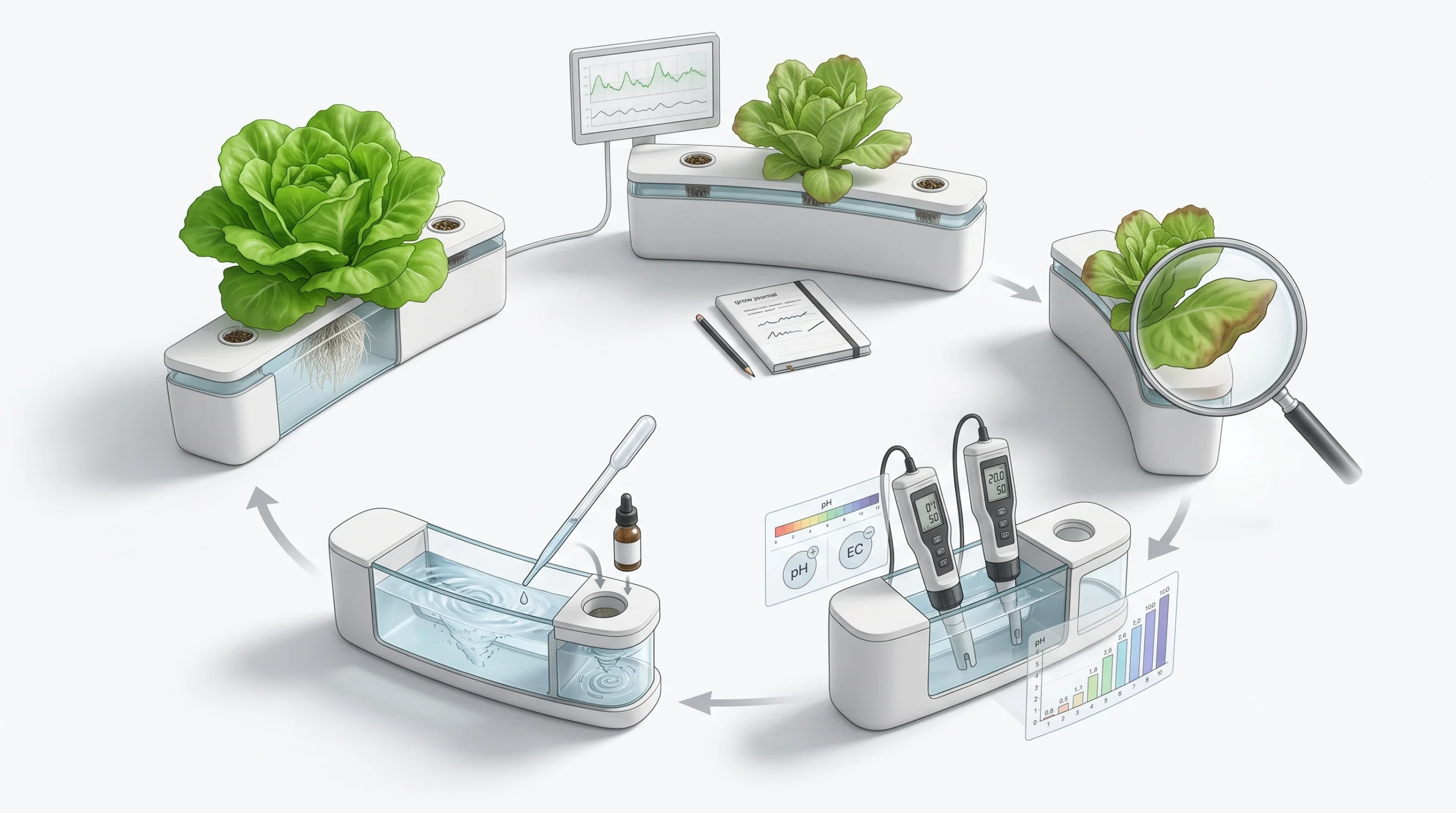 10 Biggest Hydroponic Mistakes Beginners Make (And How to Avoid Them) 13 The Hydroponic Learning Loop and Grow Logging