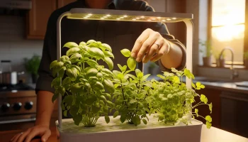 A chef's guide to the best hydroponic herb garden kits for indoor use.