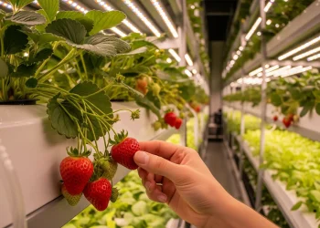 A comprehensive guide to growing hydroponic fruit like strawberries and tomatoes for superior flavor.
