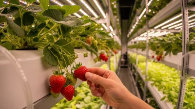 A comprehensive guide to growing hydroponic fruit like strawberries and tomatoes for superior flavor.